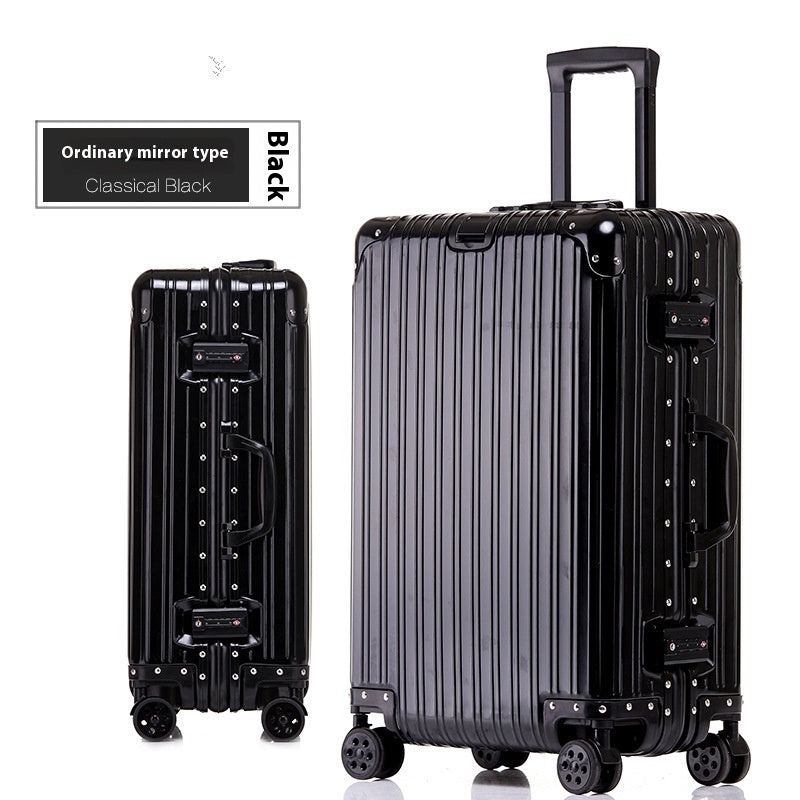 Boîtier de chariot en aluminium pour bagages en magnésium