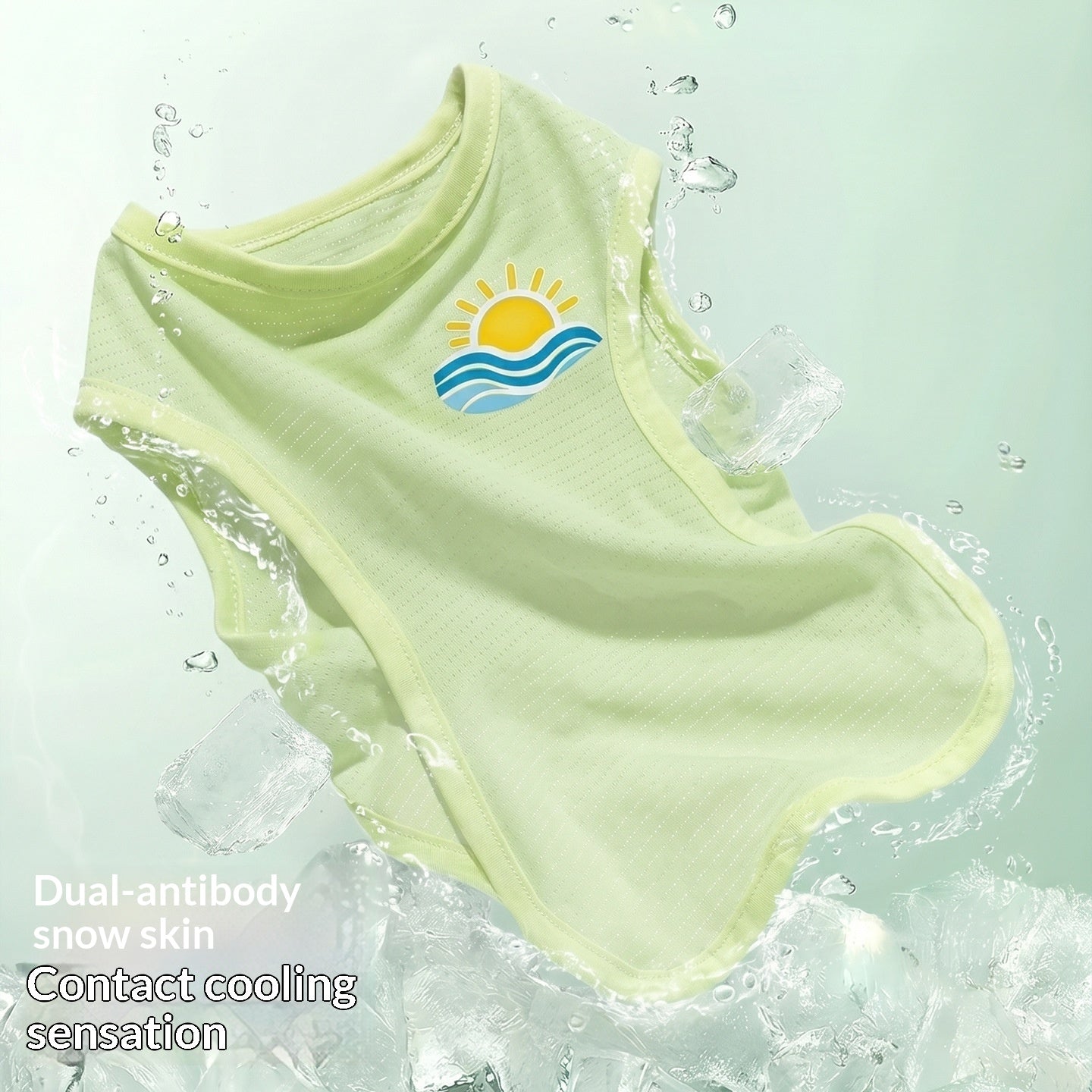 Veste de protection solaire d'été pour vêtements de refroidissement pour chiens