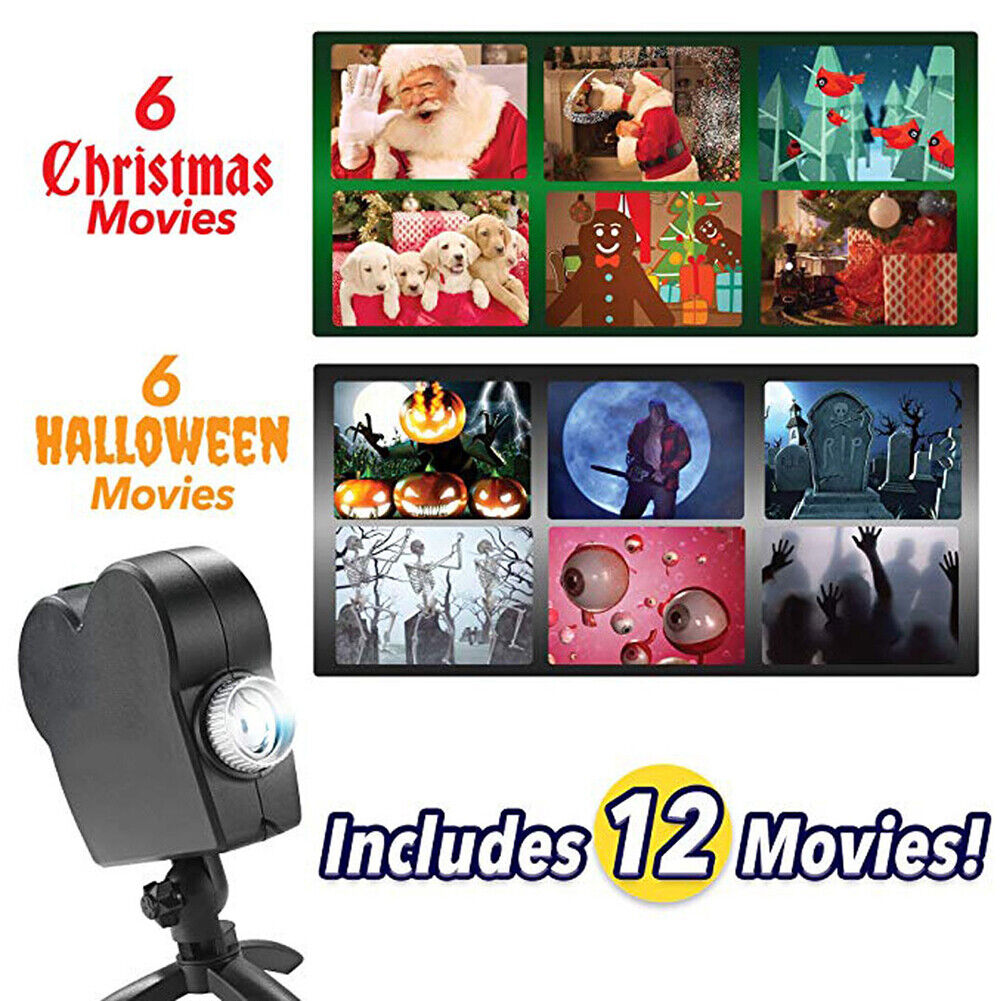 Projecteur de fenêtre d'Halloween Christmas Holographic Optical Home Window Display Pro