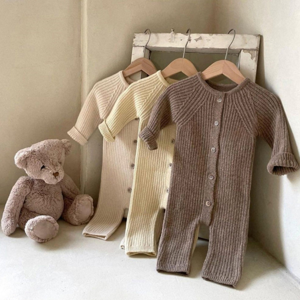 Vêtements de pâture pour enfants Romper avec chapeau d'ours