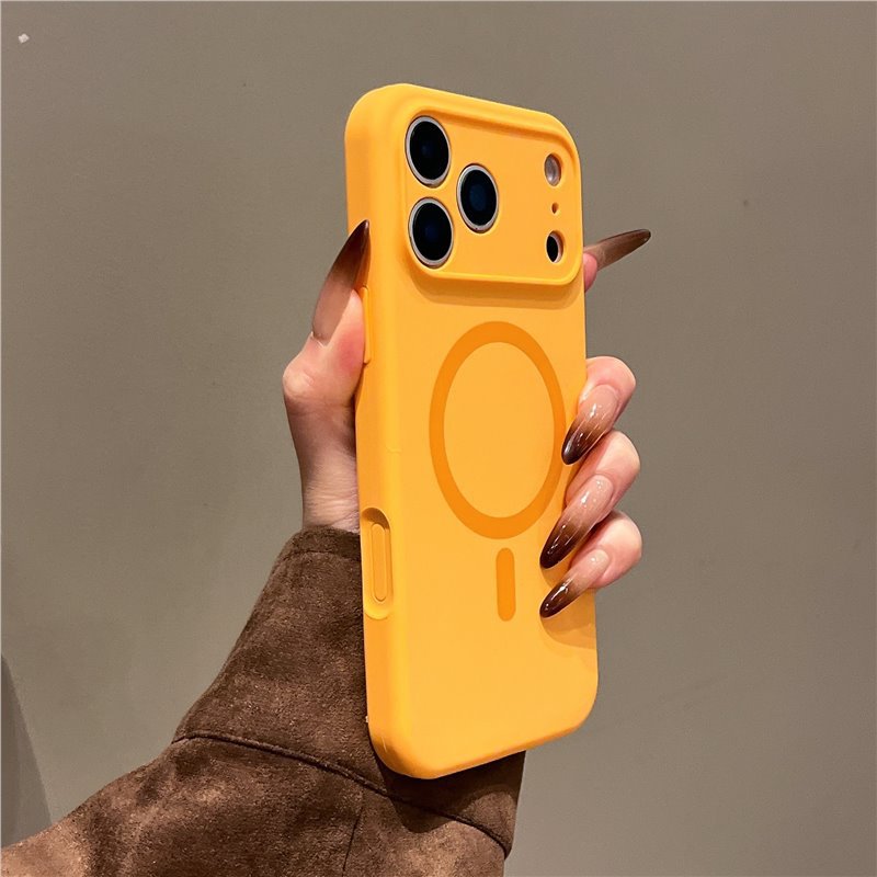 Boîtier de téléphone magnétique en silicone liquide