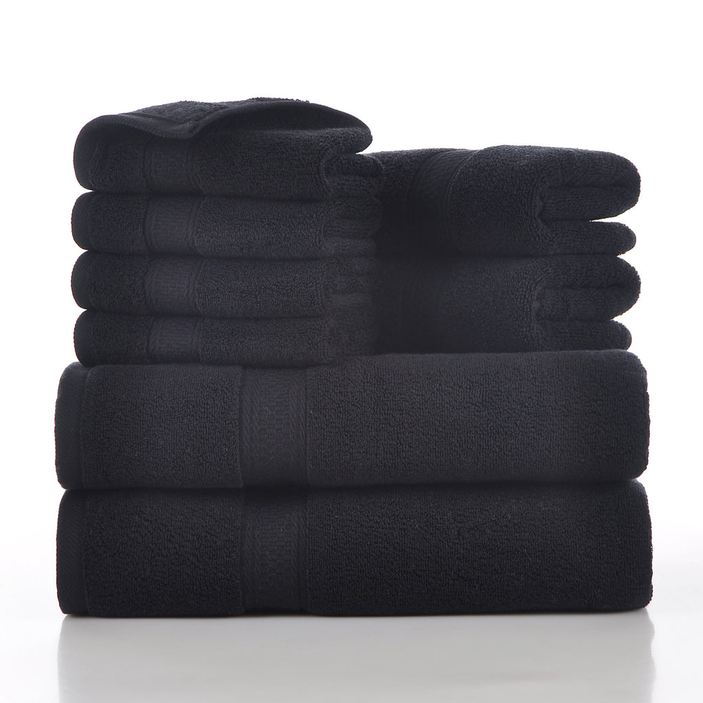 Serviettes de ménage Ensemble de huit pièces doux et absorbant