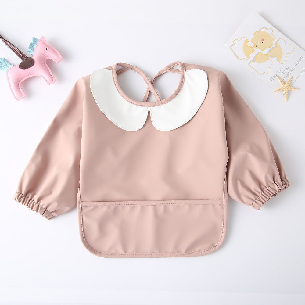 Bébé Bib à manches longues imperméable