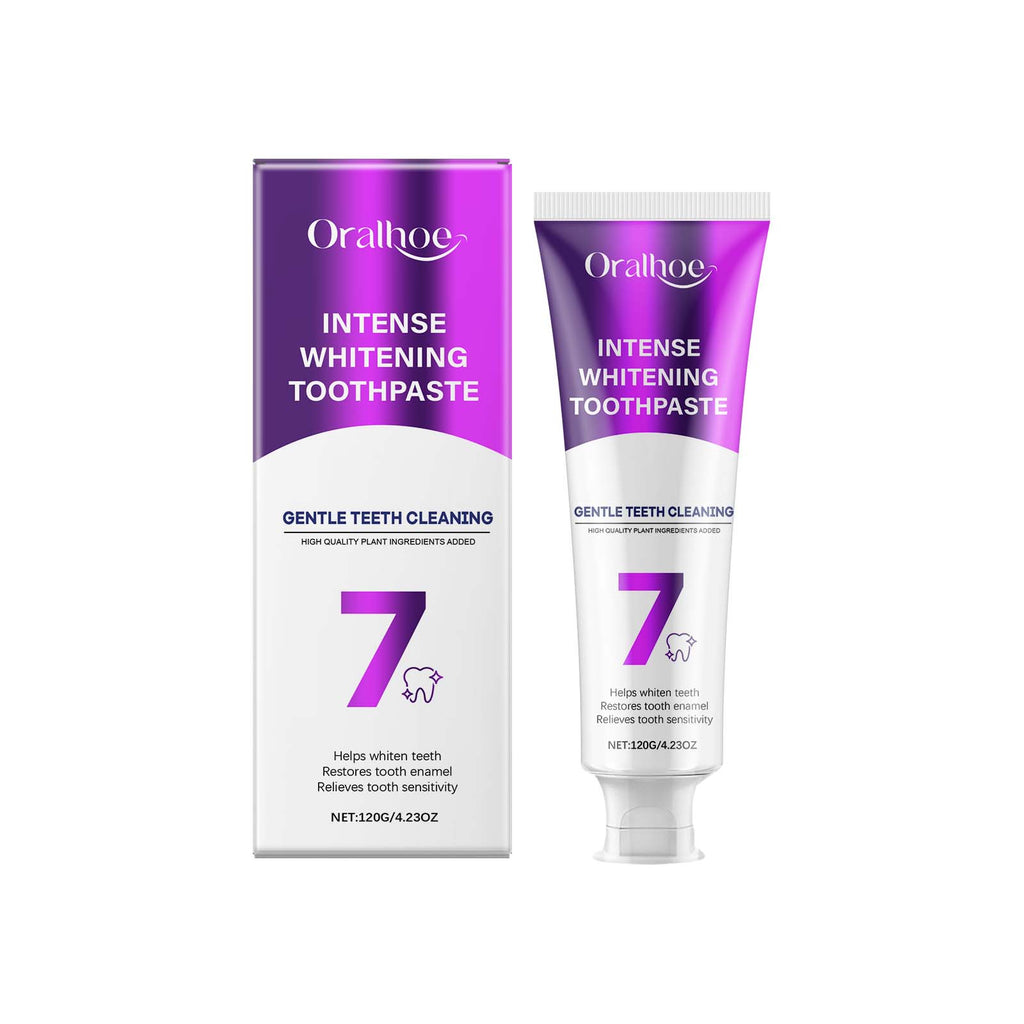 Suppression des taches de dents Blanc vif Dentifrice 120g 1box