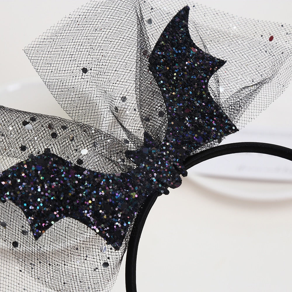 Bandeau Halloween Mesh Bat
