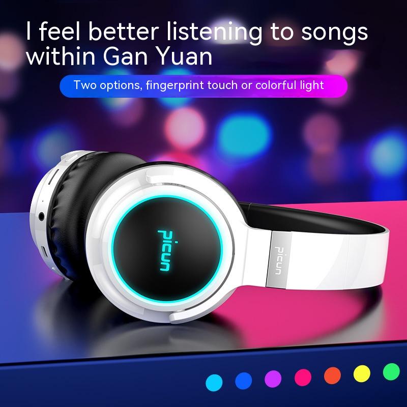 Écouteurs Bluetooth avec pliage lumineux