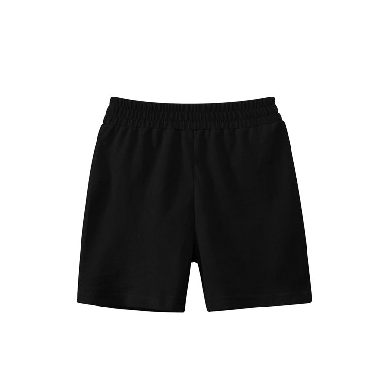 Short Capri pour enfants de couleur solide