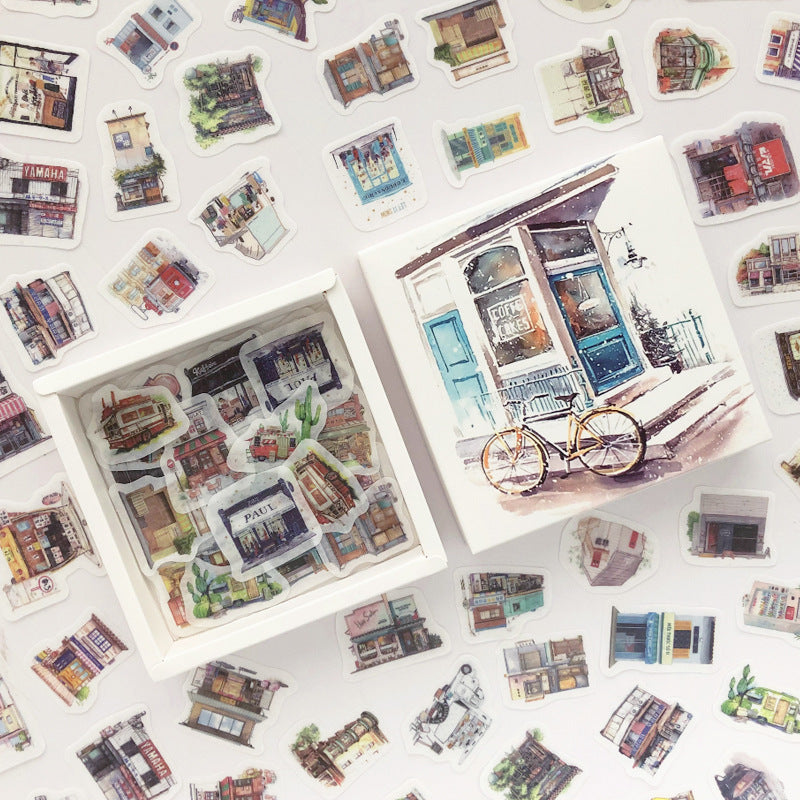 Stickers Papier Washi Set 200 Pc Papeterie