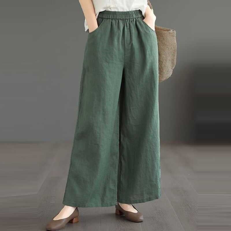 Pantalons à manches longues en coton liné à manches longues pour femmes