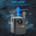 P10 Super clair Maison Mini Projecteur LCD portable Projecteur Android Extérieur