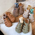 Garçons et filles Real Sac en cuir Sandales de plage