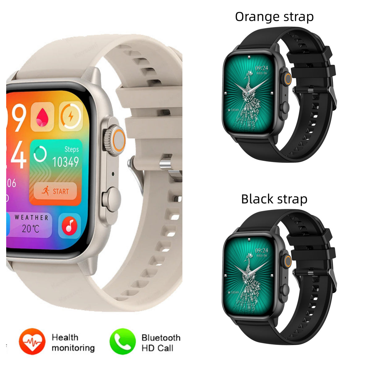 Smartwatch d'appel Bluetooth multifonctions
