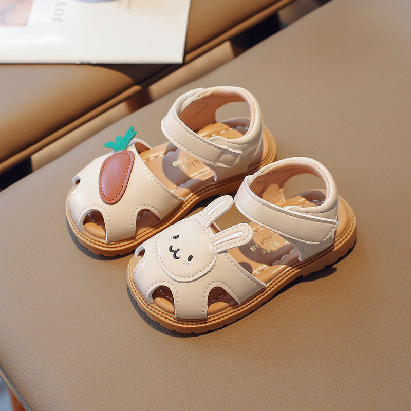 Personnalité de mode Carotte Lapin Sandales pour les filles