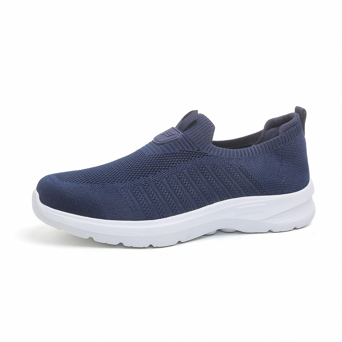 Hommes Flyknit Slip-On Casual Sports Mesh Chaussures de marche