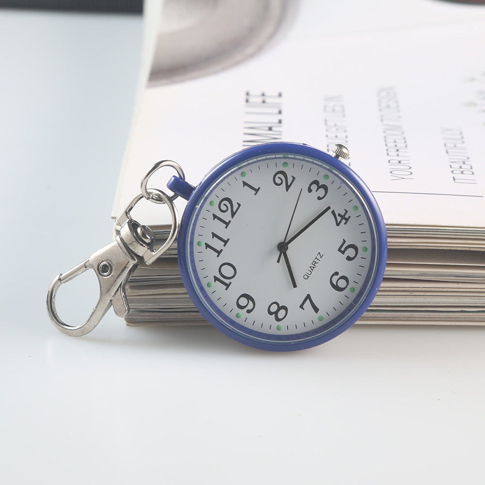 Effacer les chiffres Lumineux Montre porte-clés Pocket Watch