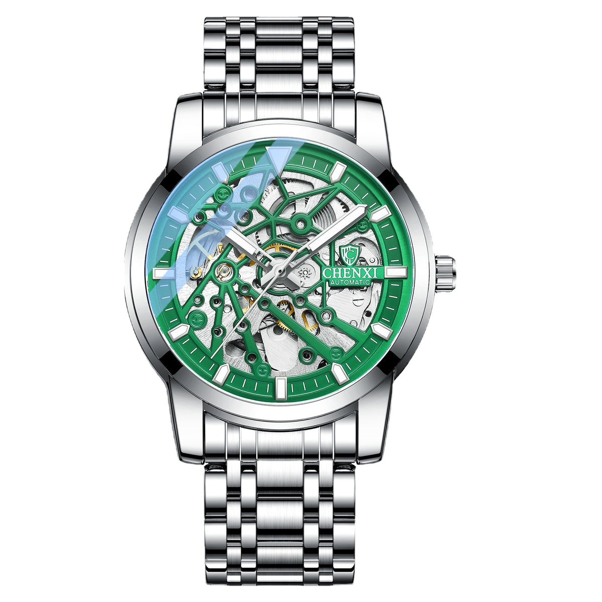 Montre mécanique automatique Hollow étanche Lumineux