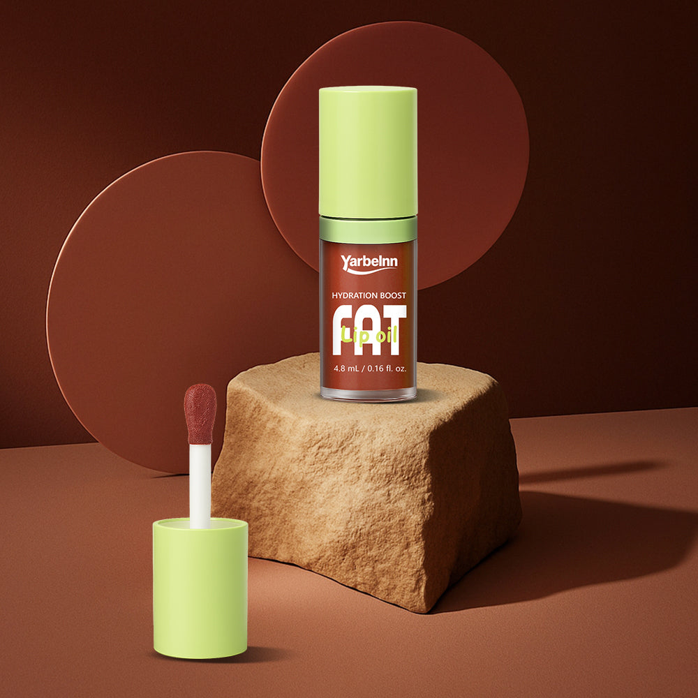 Transparent Perlescent Fat Lip Gloss