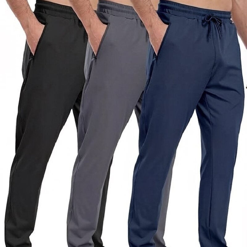 Les sweatpants de poche pour hommes sont légers et élastiques.