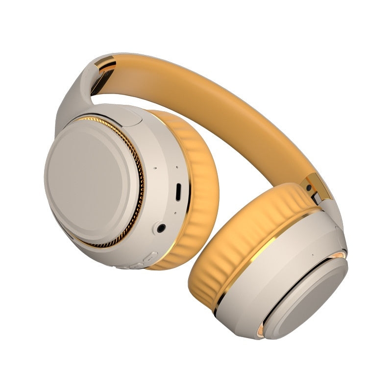 Casque stéréo Bluetooth avec basse lourde et lumières colorées pour le sport