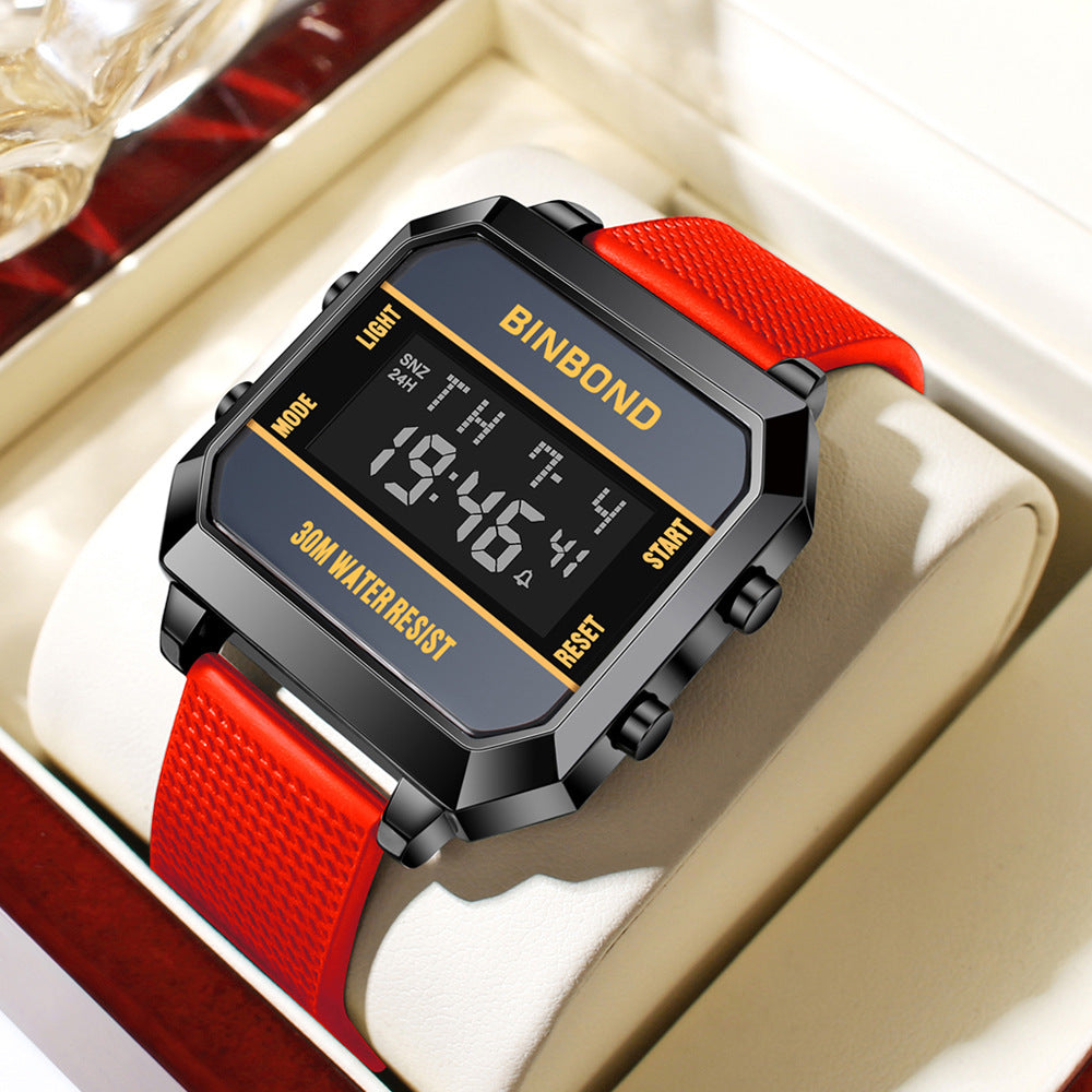 Montre électronique polyvalente et élégante pour les étudiants et les étudiants