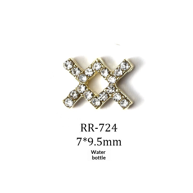 Creative 3D 12 Zodiac signe Nail Art Accessoires