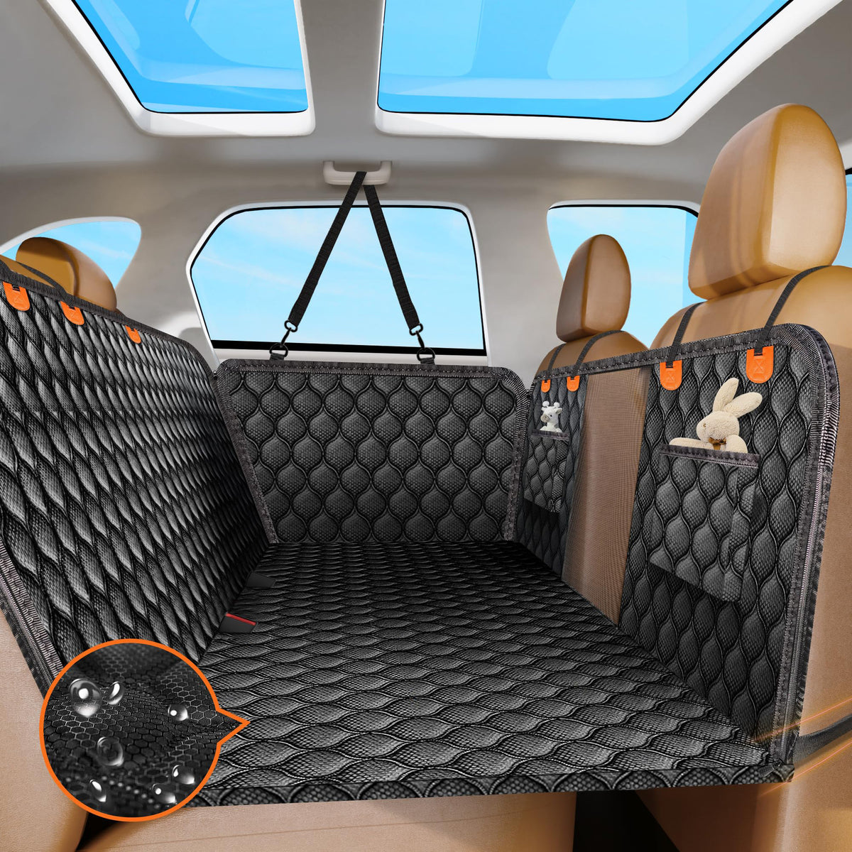 Tapis de voiture allongé et allongé