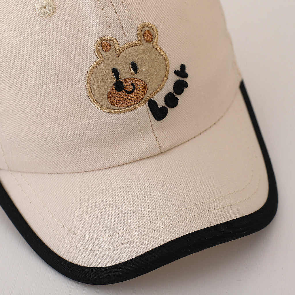 Broderie de lettres pour ours cartoon multicolore pour enfants Mignon réglable et V