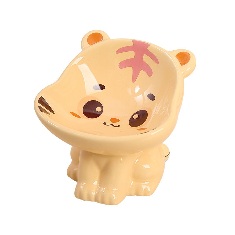 Cute Cartoon Lion Pet Bowl
