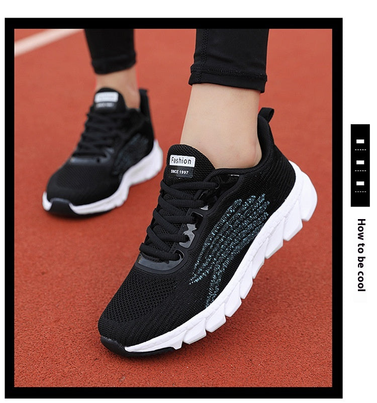 Confortable légère course à pied Casual Flat Shoes Sneaker