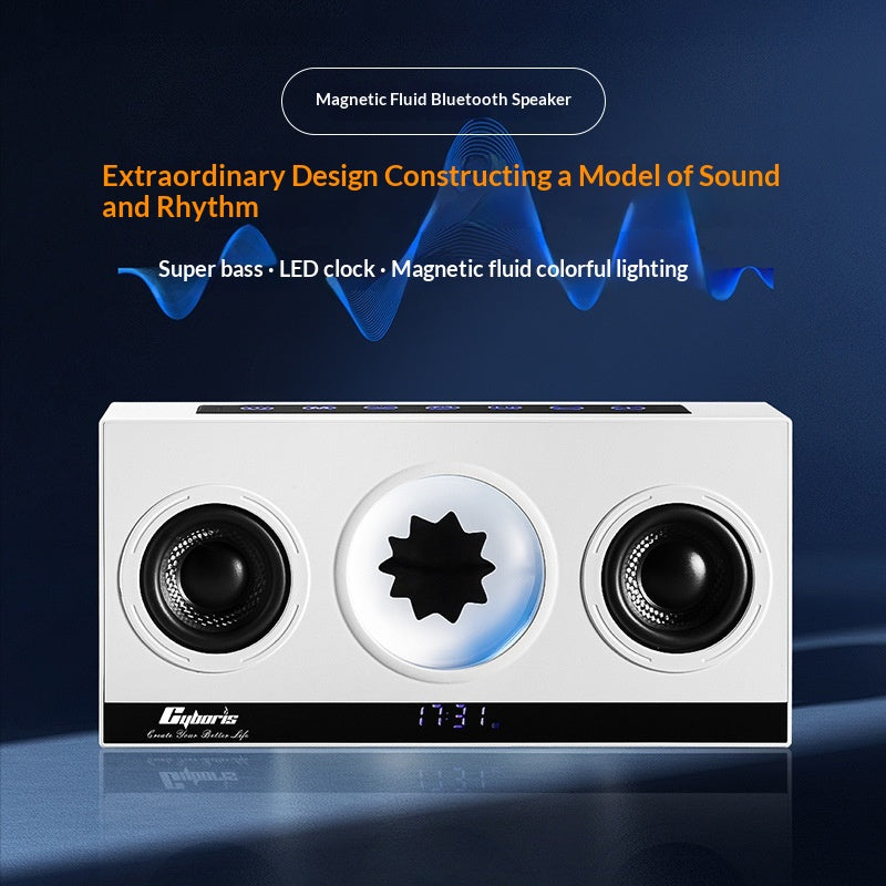 Magnetic fluid rhythmic music Bluetooth speaker