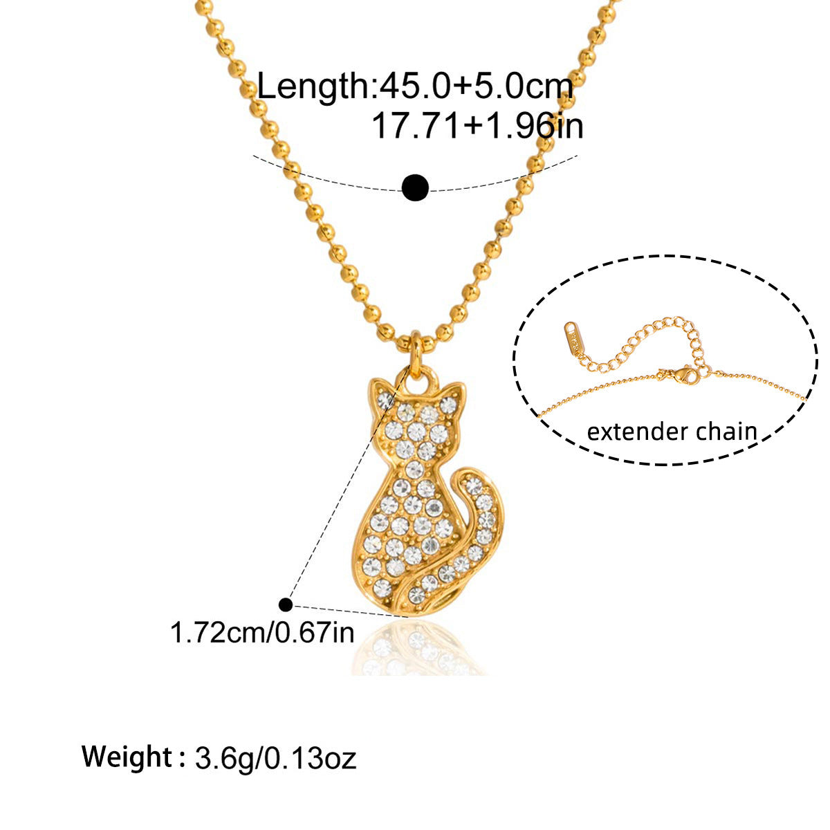 Collier femme en acier inoxydable 316