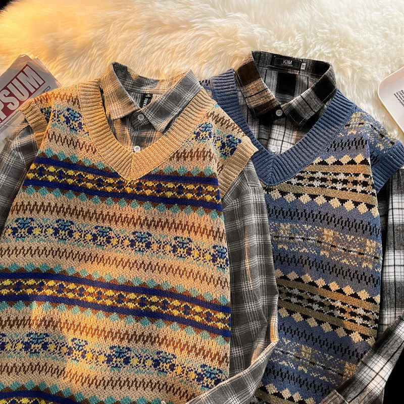 Vêtements de dessus sans manches Chandail pour hommes et femmes