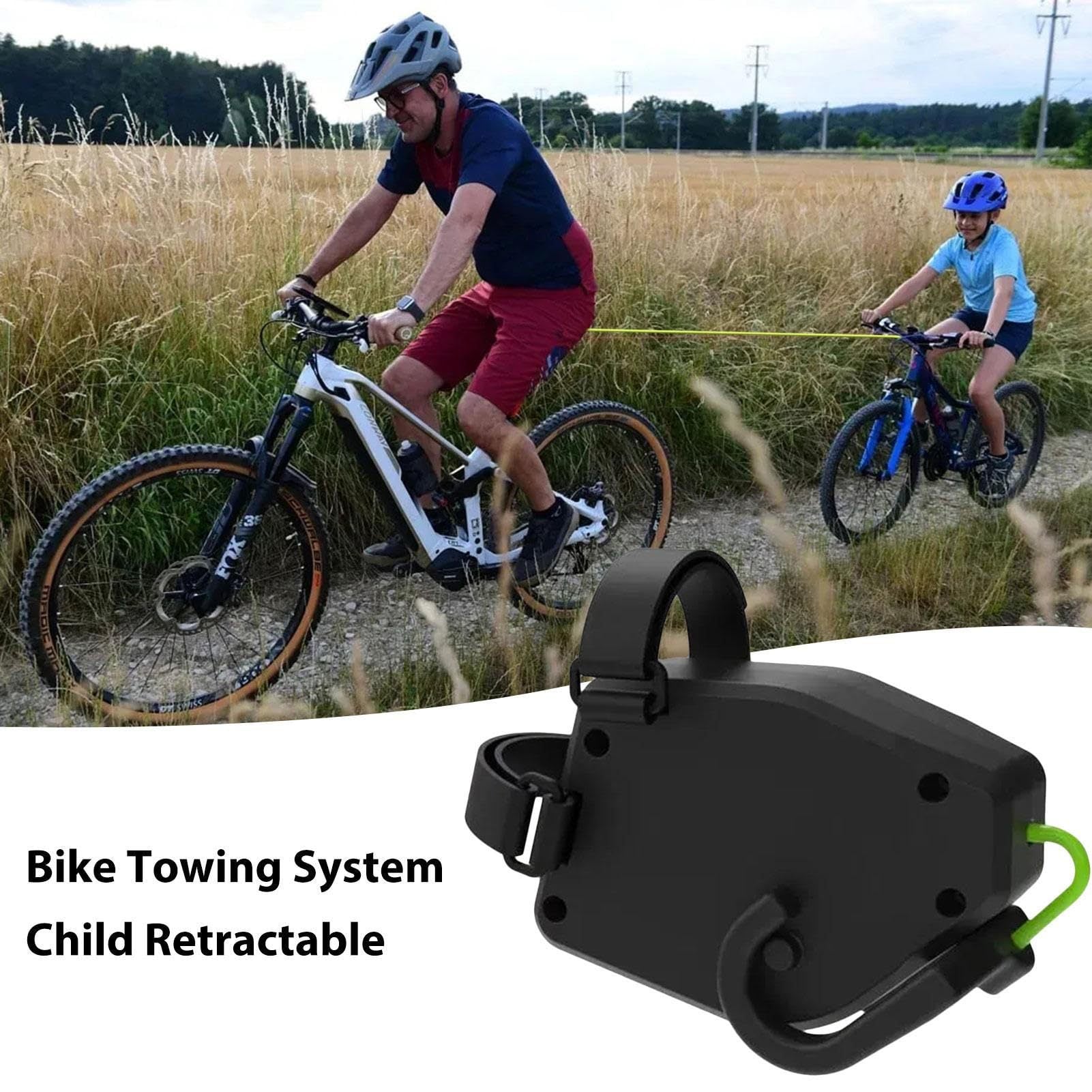 Remorque de vélo de montagne de plein air Traction Device Rope de remorque de vélo parent-enfant