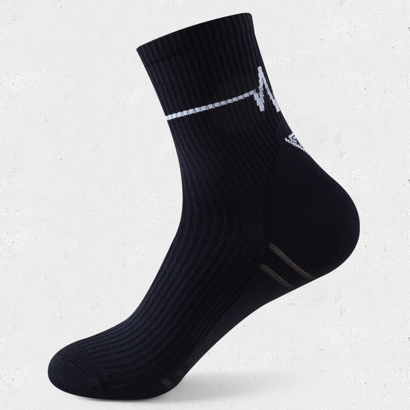 Chaussettes en cours d'exécution Chaussettes mi-calf ECG