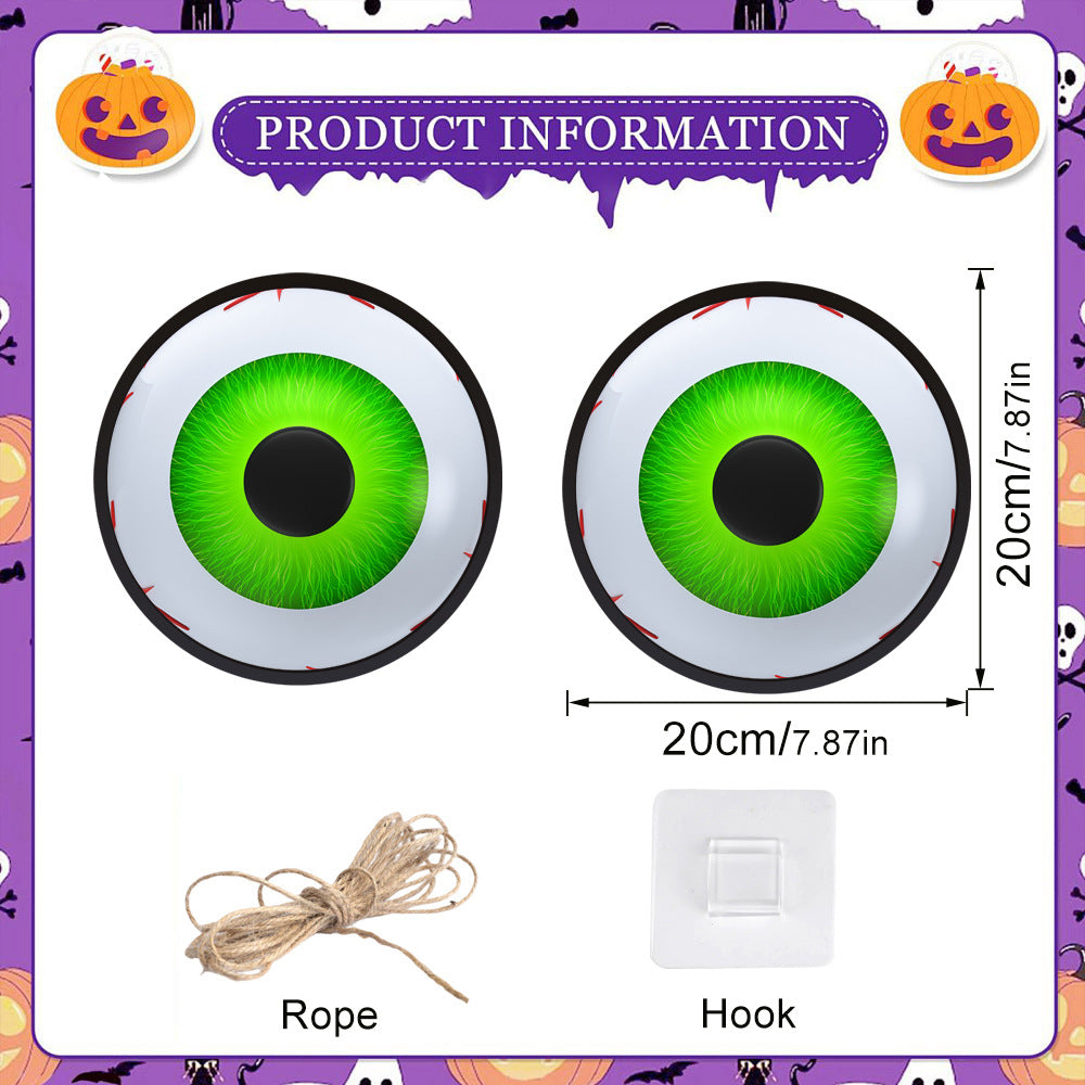 Étiquette d'oeil Glowing LED d'Halloween
