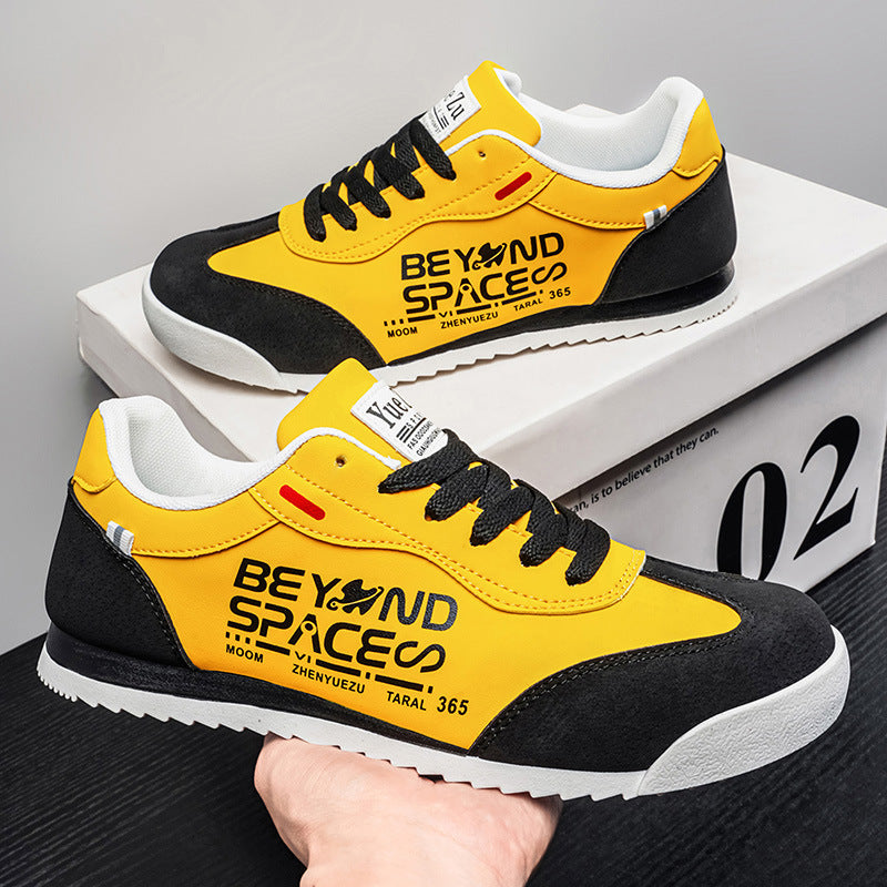 Rétro Hommes Casual Minimaliste Chaussures plates Respirant et léger