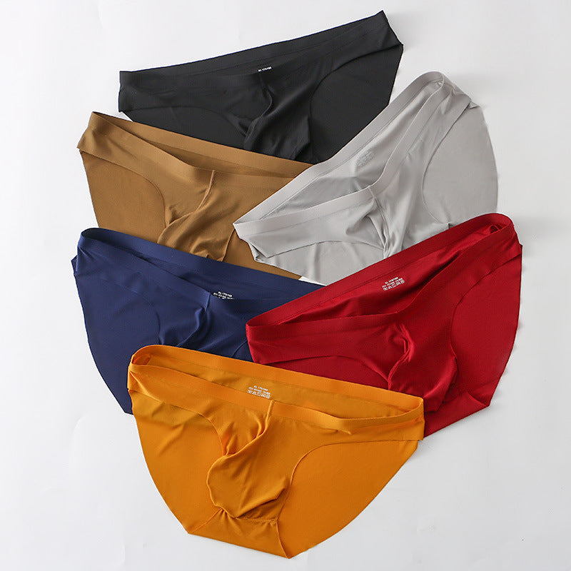 Slip homme sans couture de soie de glace