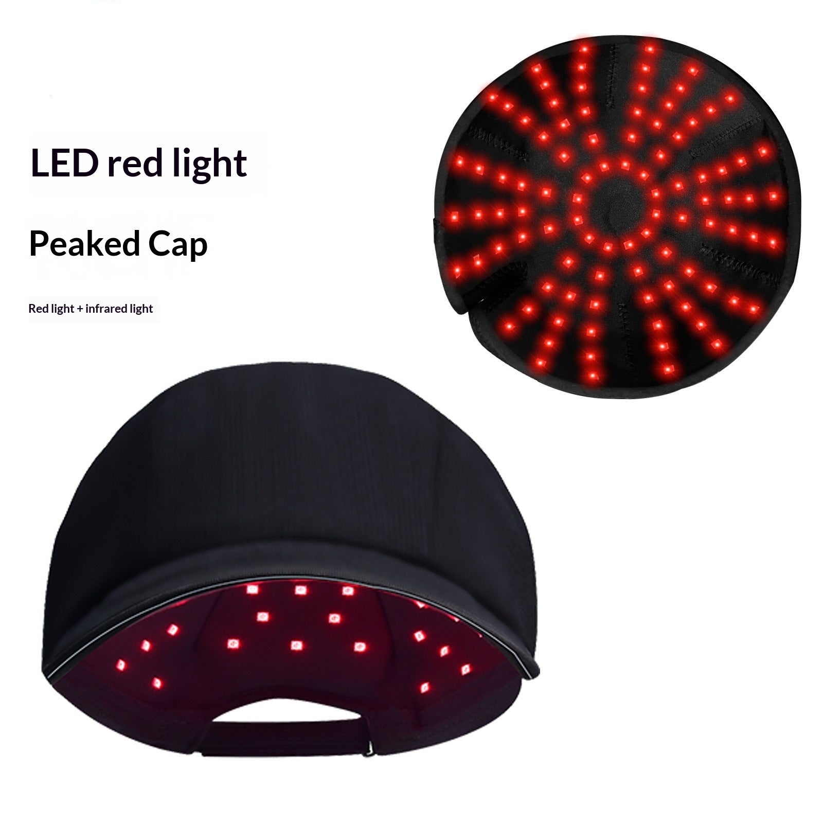 Casquette de thermothérapie à lumière rouge