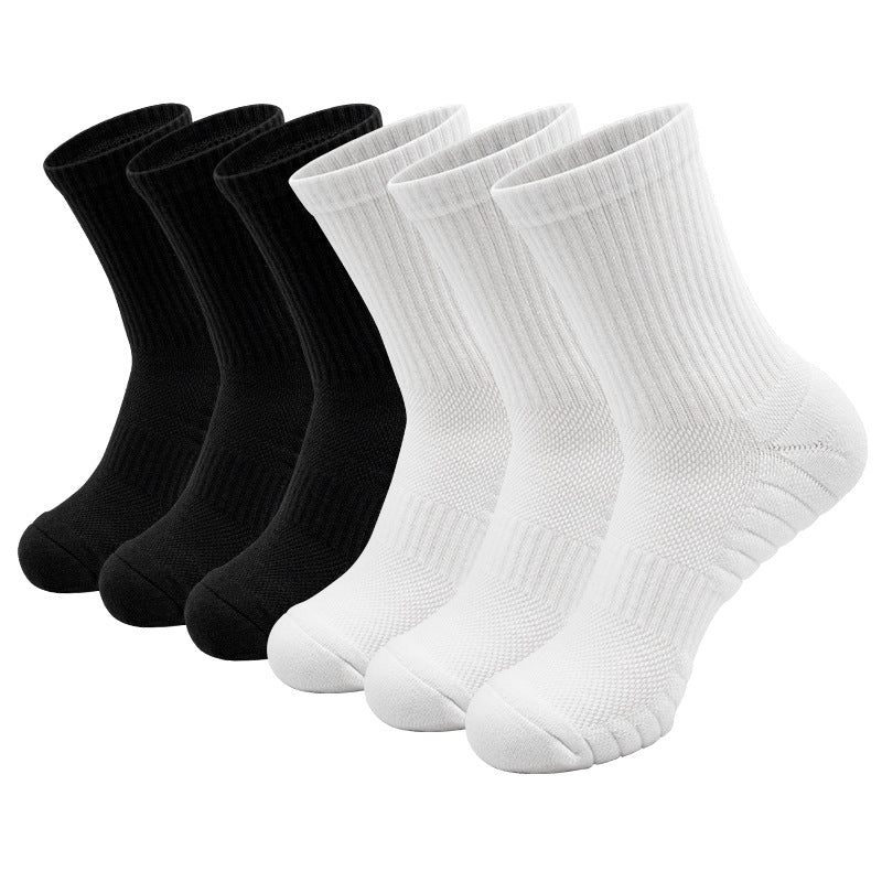 Chaussettes de basketball en coton peigné Amazon
