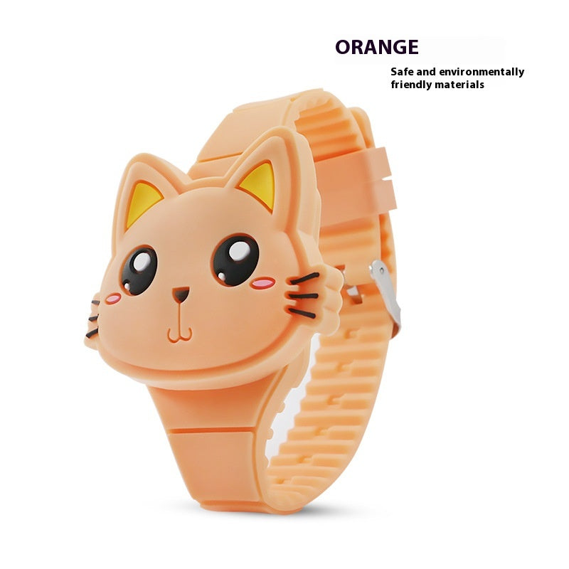 Epoxy LED Cartoon Enfants Montre