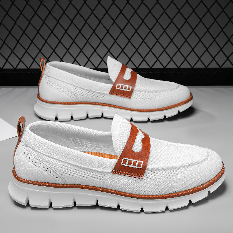 Sneakers occasionnels respirants pour hommes