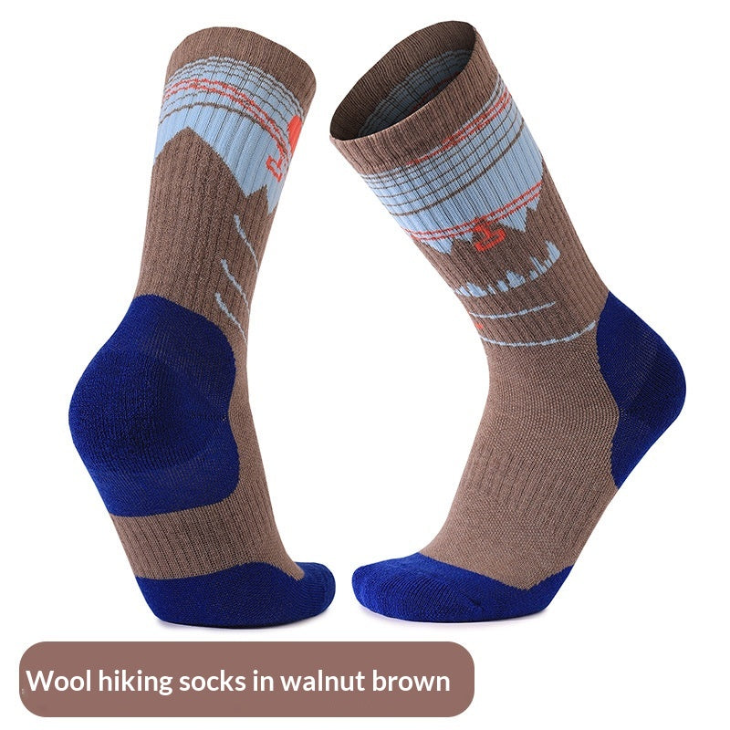 SpringSummer Chaussettes en laine mince pour hommes et femmes