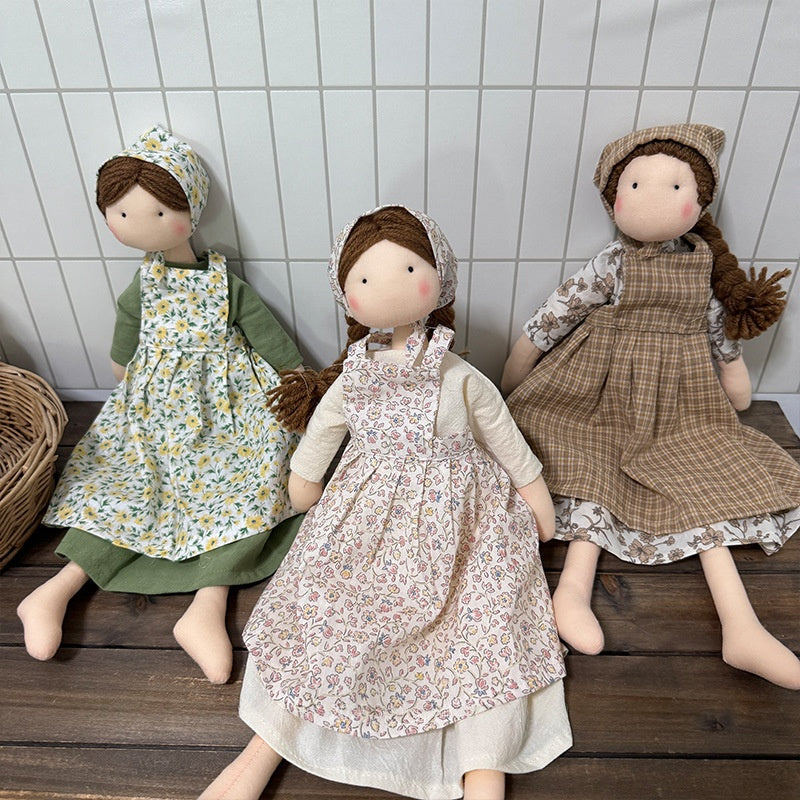 Robe de poupée de style coréen faite à la main mignon et doux pour les enfants
