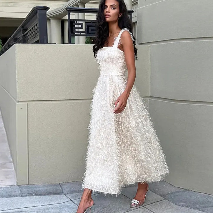 Robe sans manches pour femme