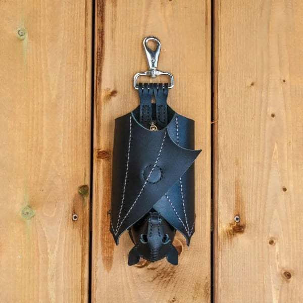 Halloween en cuir Bat pièce de monnaie