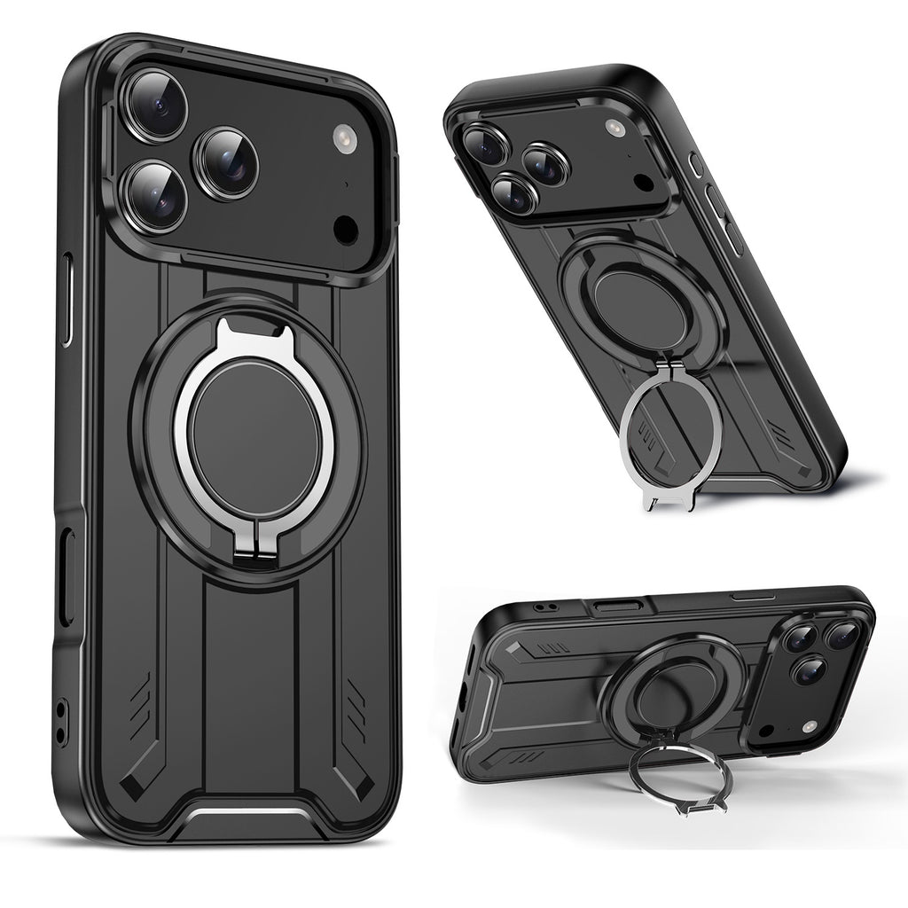 Protecteur de boîtier de téléphone magnétique à montage de voiture rotatif