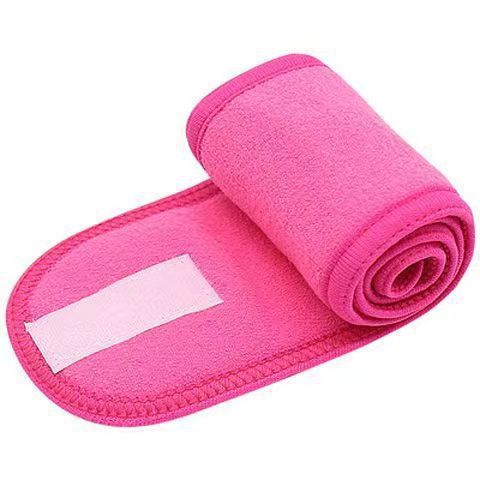 Bandeau de maquillage velcro imprimé épais