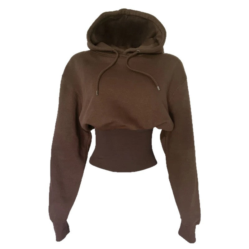 Sweatshirt à capuche rétro Top