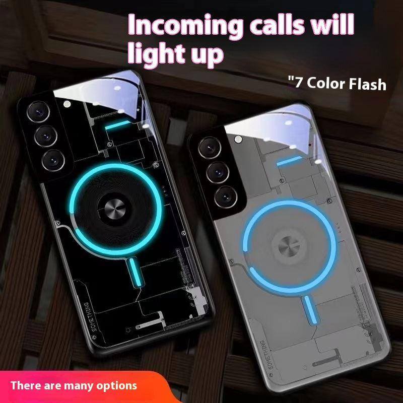 Cas de téléphone peint lumineux