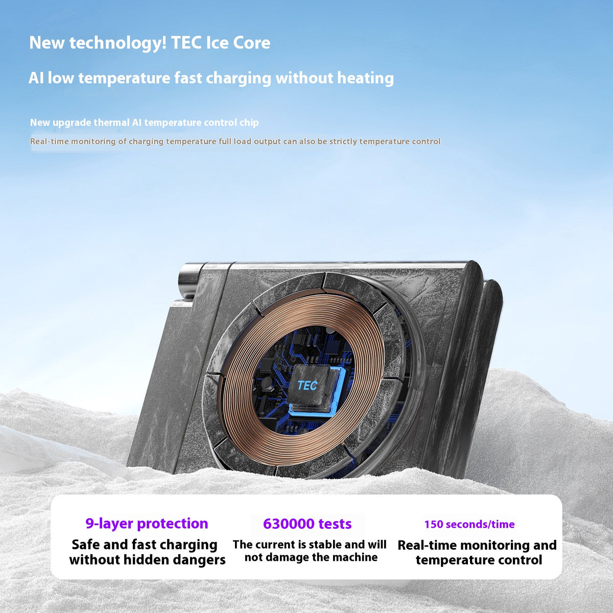 Foldable Mobile Phone Headset Three-in-one Wireless Charger